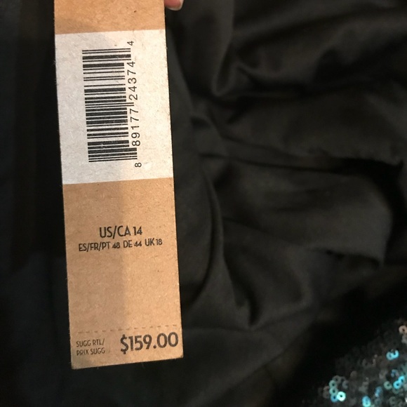 NWT Rachel Rachel Roy Sequined Ombré Dress - Picture 4 of 7
